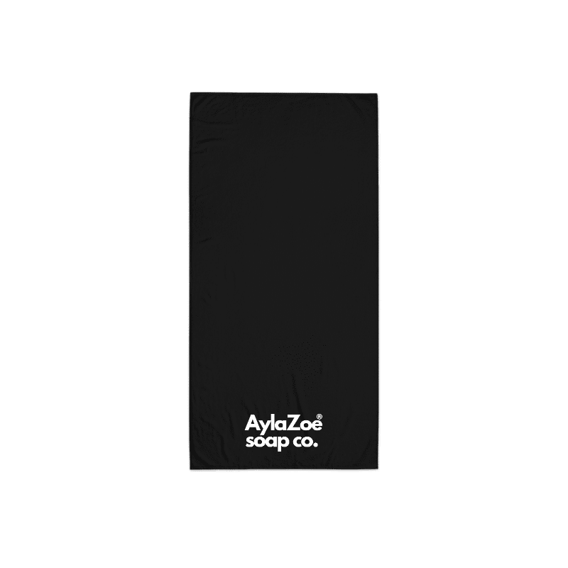AylaZoe Soap Co. Embroidered Turkish Cotton Oversize Towel