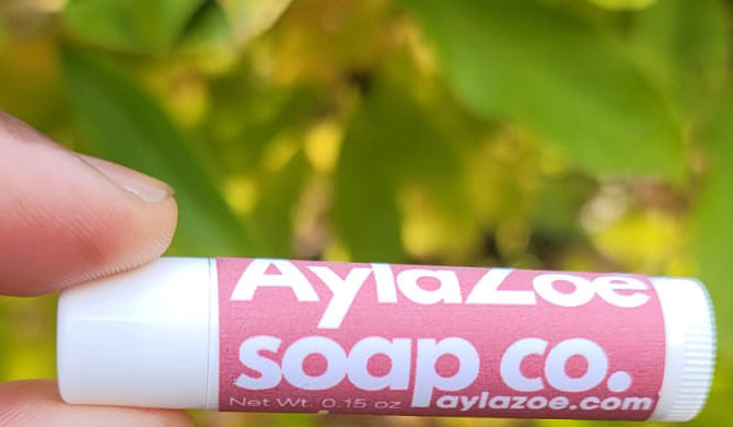 AylaZoe Cherry Lip Balm