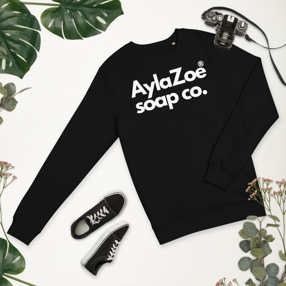 AylaZoe Unisex Organic Sweatshirt - Black