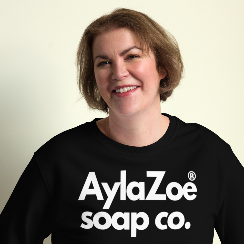 AylaZoe Unisex Organic Sweatshirt - Black