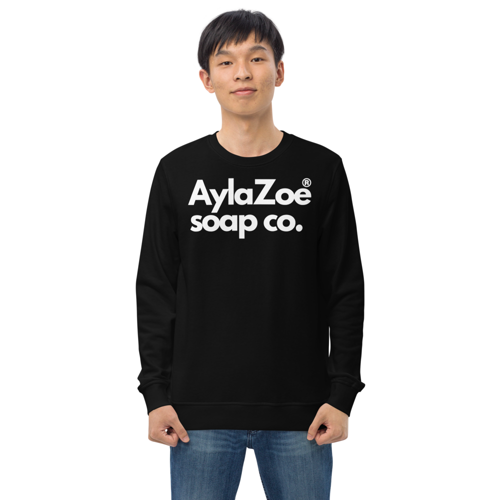 AylaZoe Unisex Organic Sweatshirt - Black