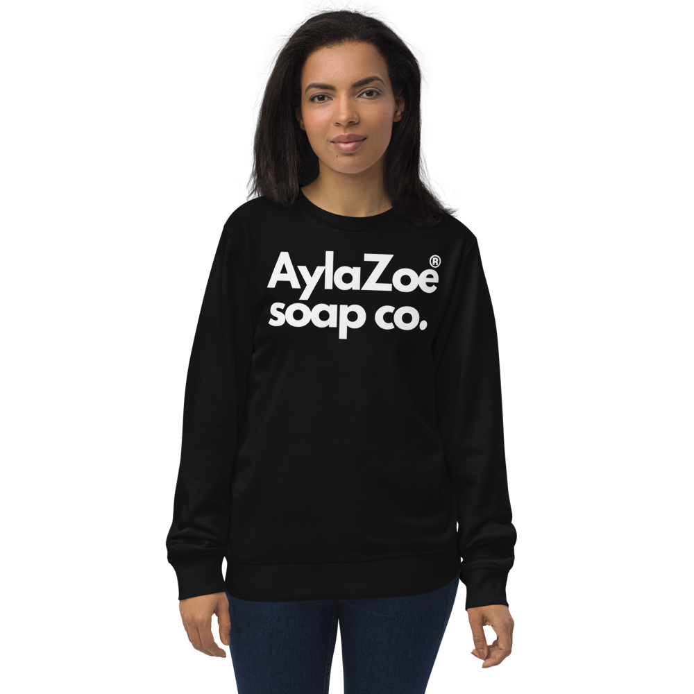 AylaZoe Unisex Organic Sweatshirt - Black