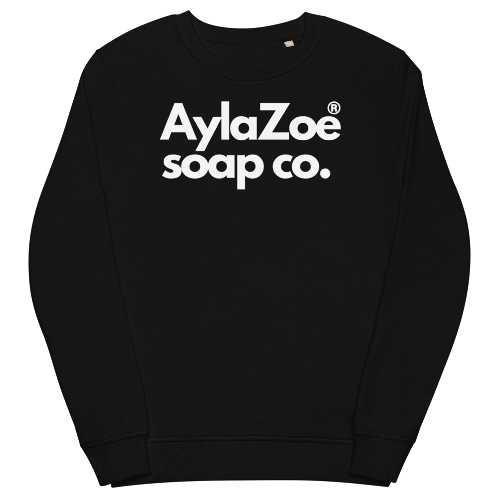 AylaZoe Unisex Organic Sweatshirt - Black