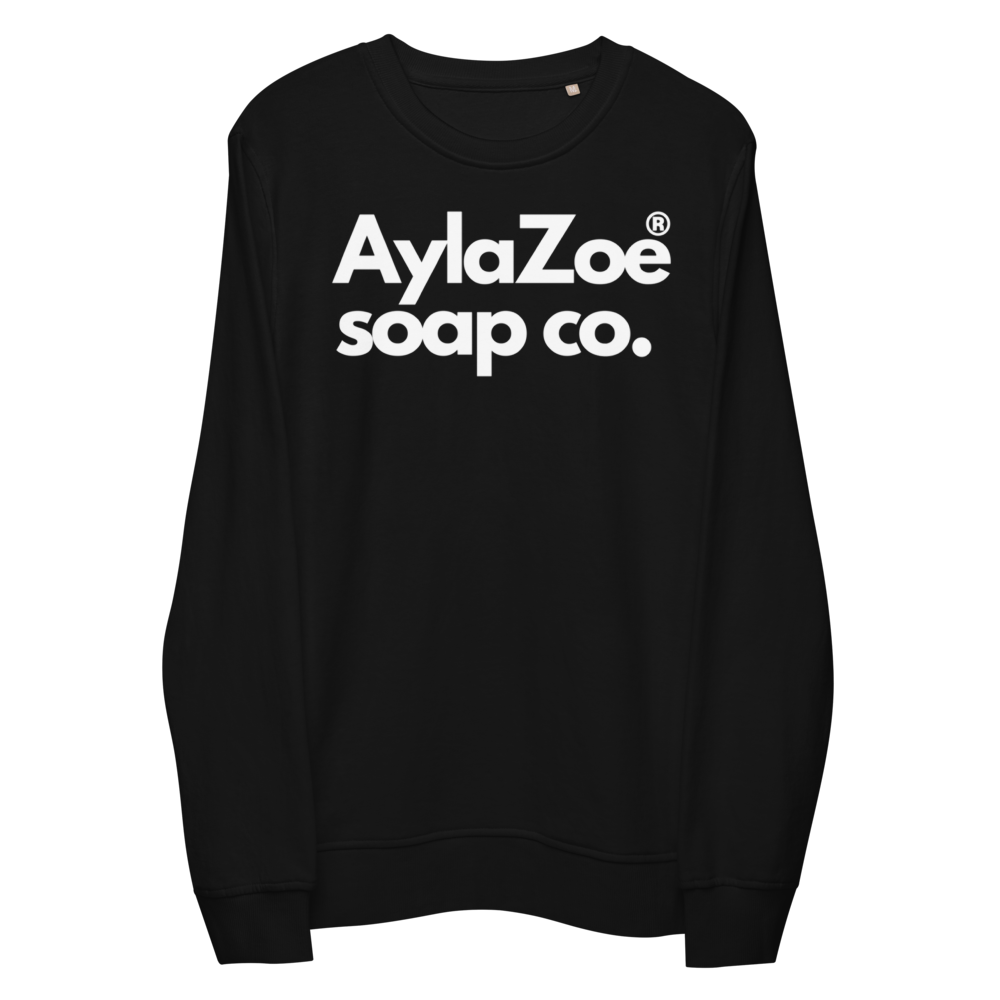 AylaZoe Unisex Organic Sweatshirt - Black