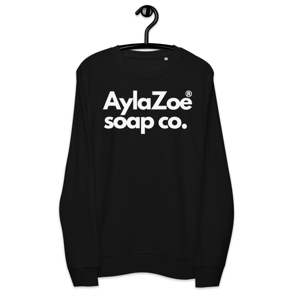 AylaZoe Unisex Organic Sweatshirt - Black