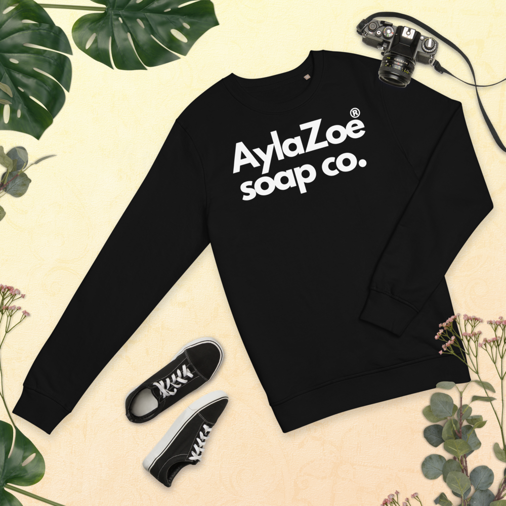 AylaZoe Unisex Organic Sweatshirt - Black