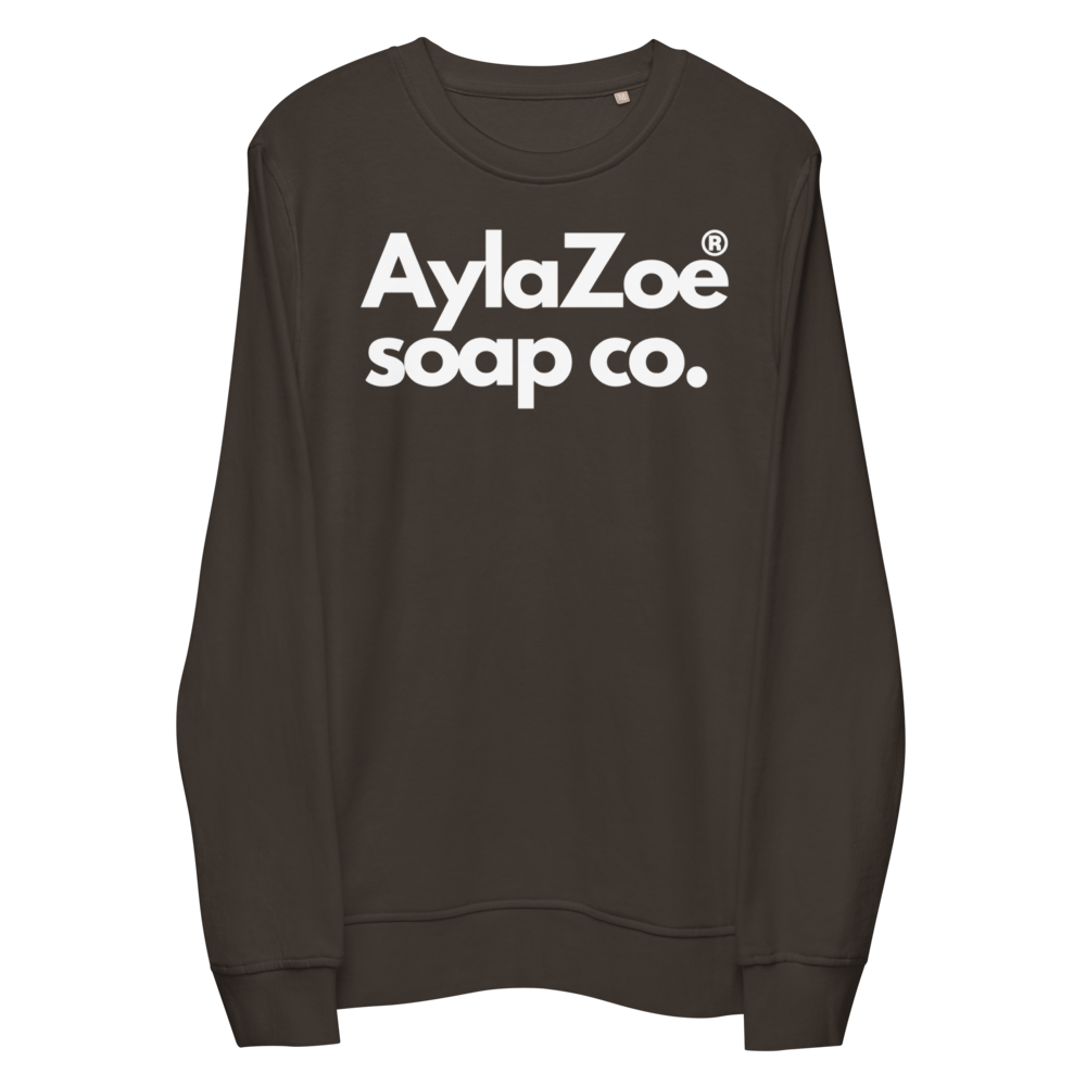 AylaZoe Unisex Organic Sweatshirt - Deep Charcoal Grey