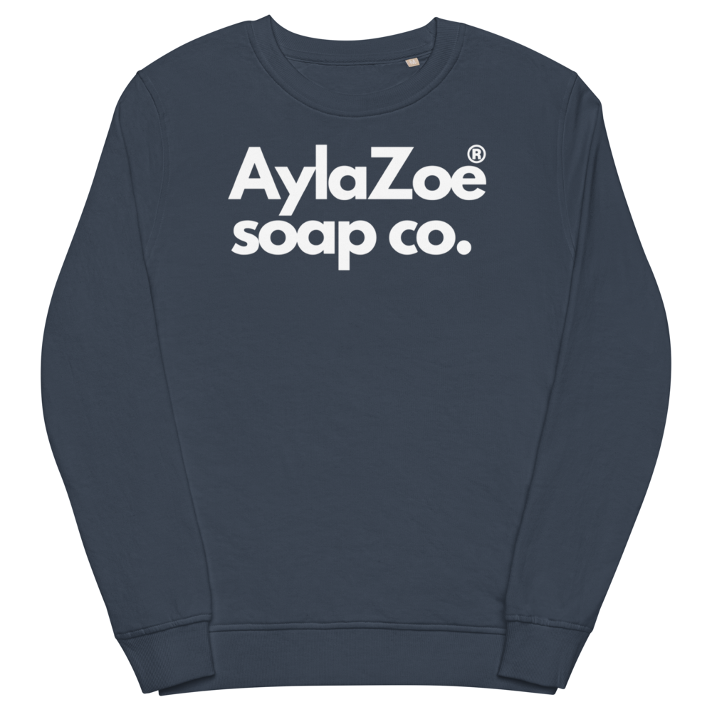AylaZoe Unisex Organic Sweatshirt - French Navy