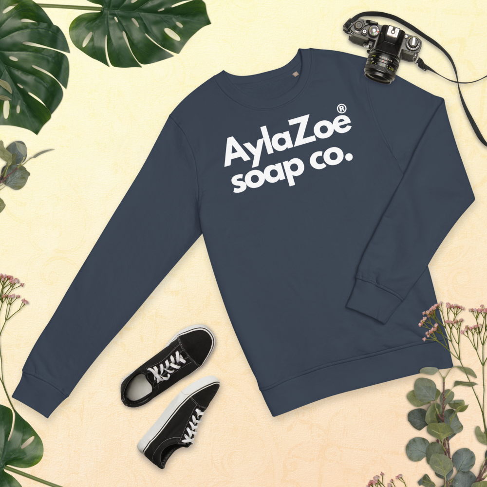 AylaZoe Unisex Organic Sweatshirt - French Navy