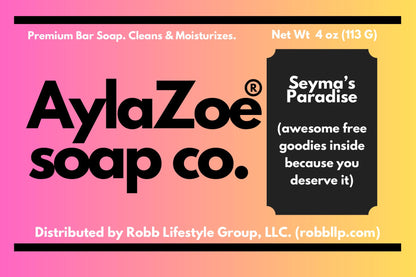 AylaZoe Soap Co. - Seyma's Paradise 4oz Bar Soap