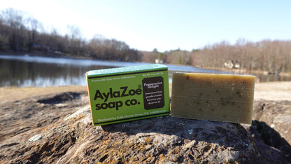 AylaZoe Soap Co. - Peppermint Delight 4oz Bar Soap