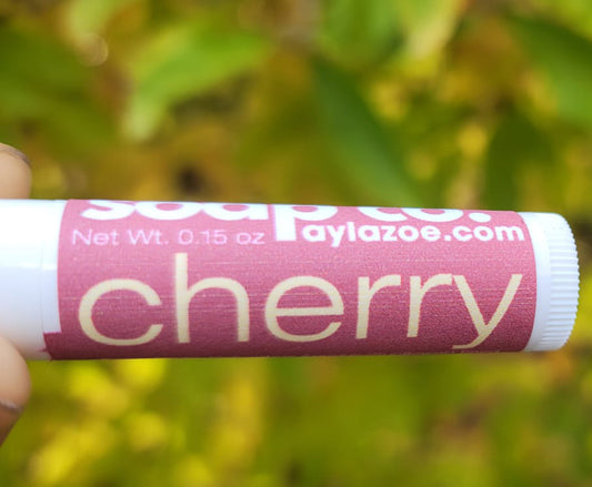 AylaZoe Cherry Lip Balm