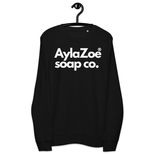 AylaZoe Unisex Organic Sweatshirt - Black