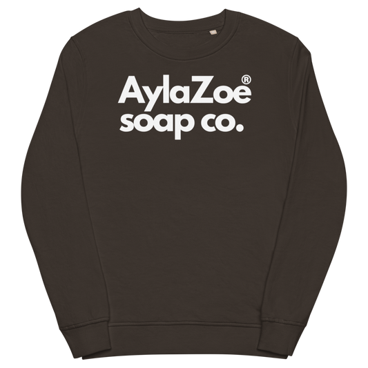 AylaZoe Unisex Organic Sweatshirt - Deep Charcoal Grey