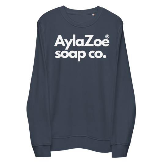 AylaZoe Unisex Organic Sweatshirt - French Navy