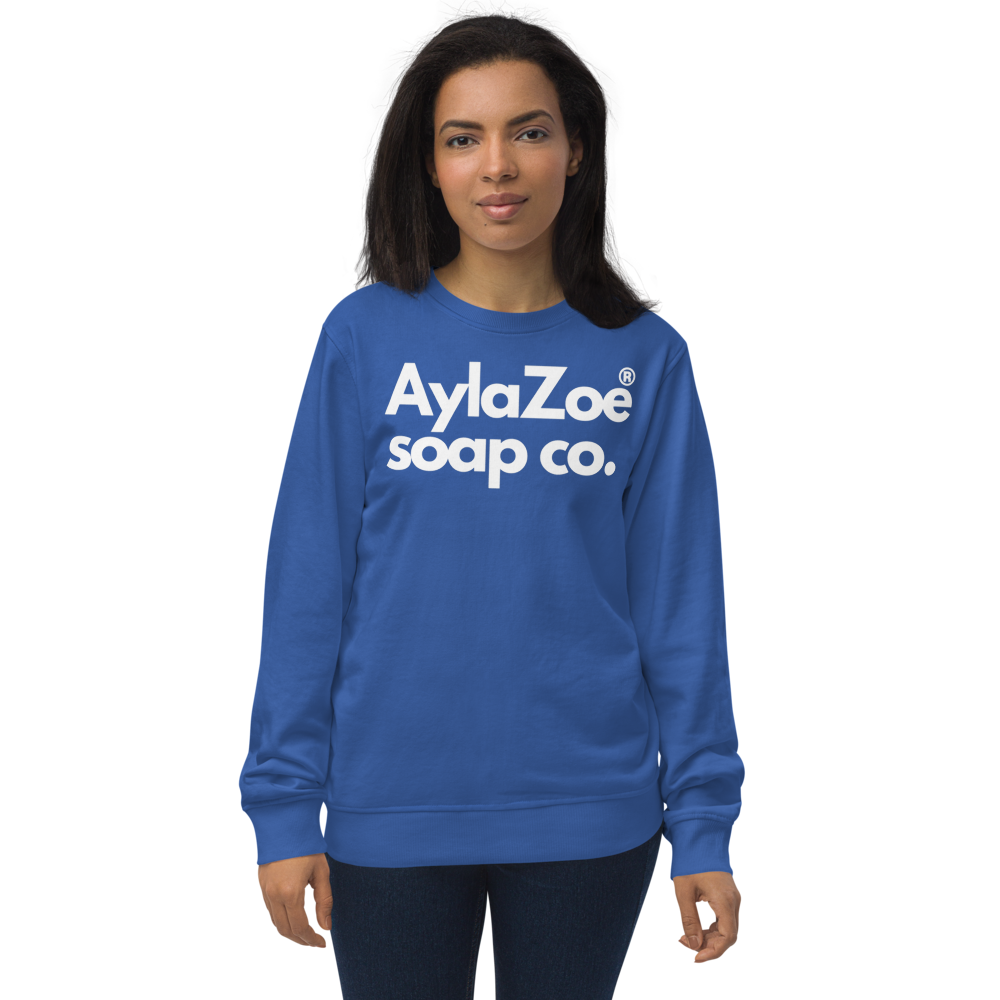 AylaZoe Unisex Organic Sweatshirt - Royal Blue