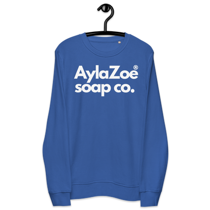 AylaZoe Unisex Organic Sweatshirt - Royal Blue