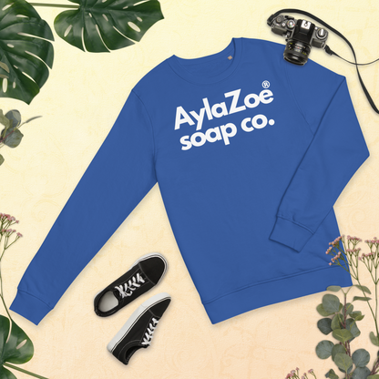 AylaZoe Unisex Organic Sweatshirt - Royal Blue